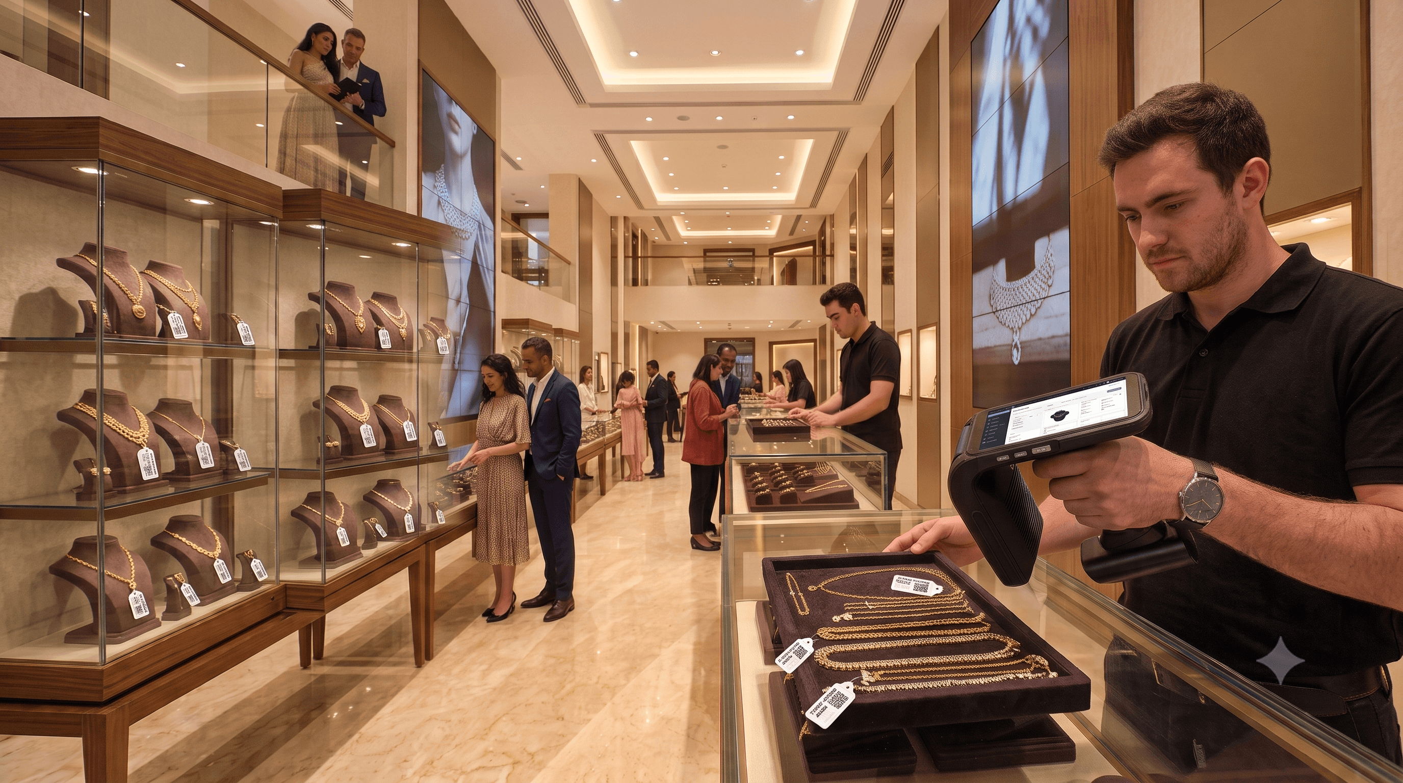 Sparkle RFID at the Gujarat Gold Jewellery Show in Gandhinagar